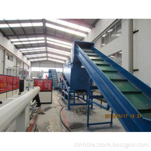 Crushing Washing Drying Plastic Bottle Recycling Machine Wi